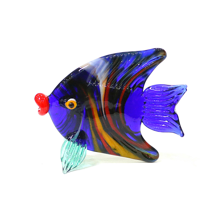 Marine Aquarium Home - Муранское стекло, морские рыбы, мини-фигурки, красочные,