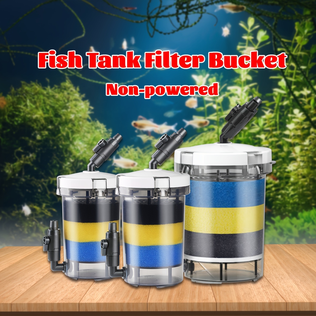 Aquarium Blue Marine Reef 60 - SUNSUN EW-602 EW-603 EW-604 Бесшумное ведро