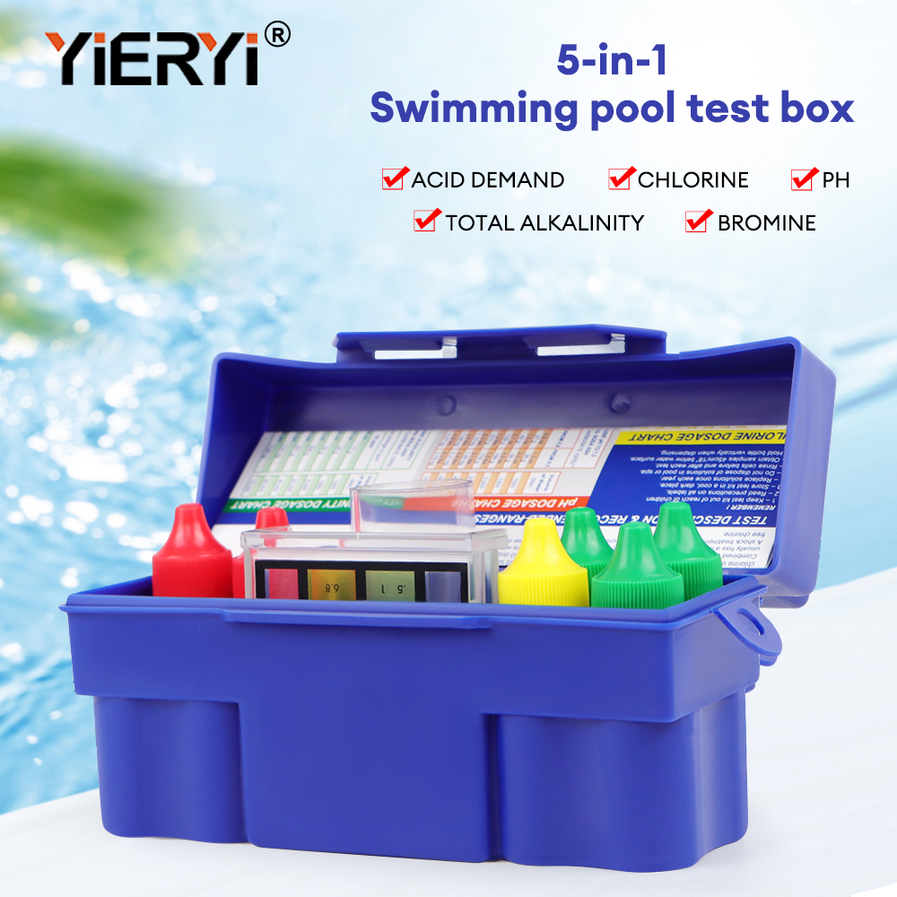 Yieryi 5-ходовой тестовый комп – обзор и цена Marine Aquarium Water Test Kit