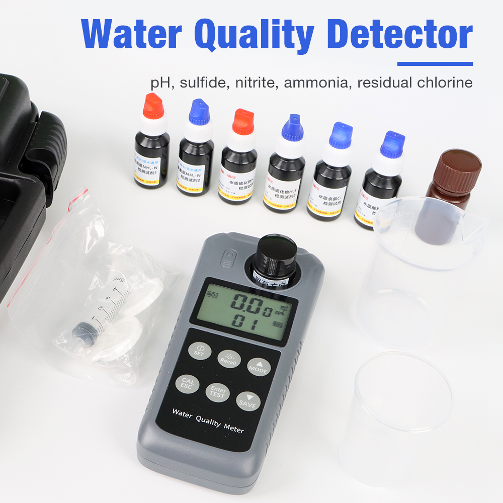 Многопараметрический измерител – обзор и цена Marine Aquarium Water Test Kit