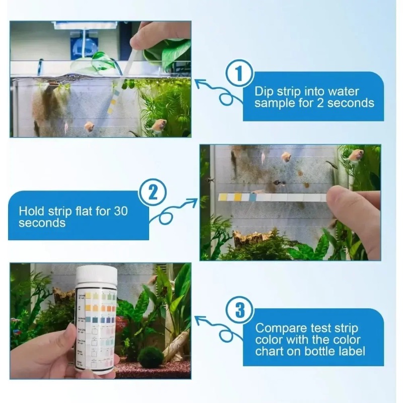 Горячая распродажа: Тест-полос – обзор и цена Marine Aquarium Water Test Kit