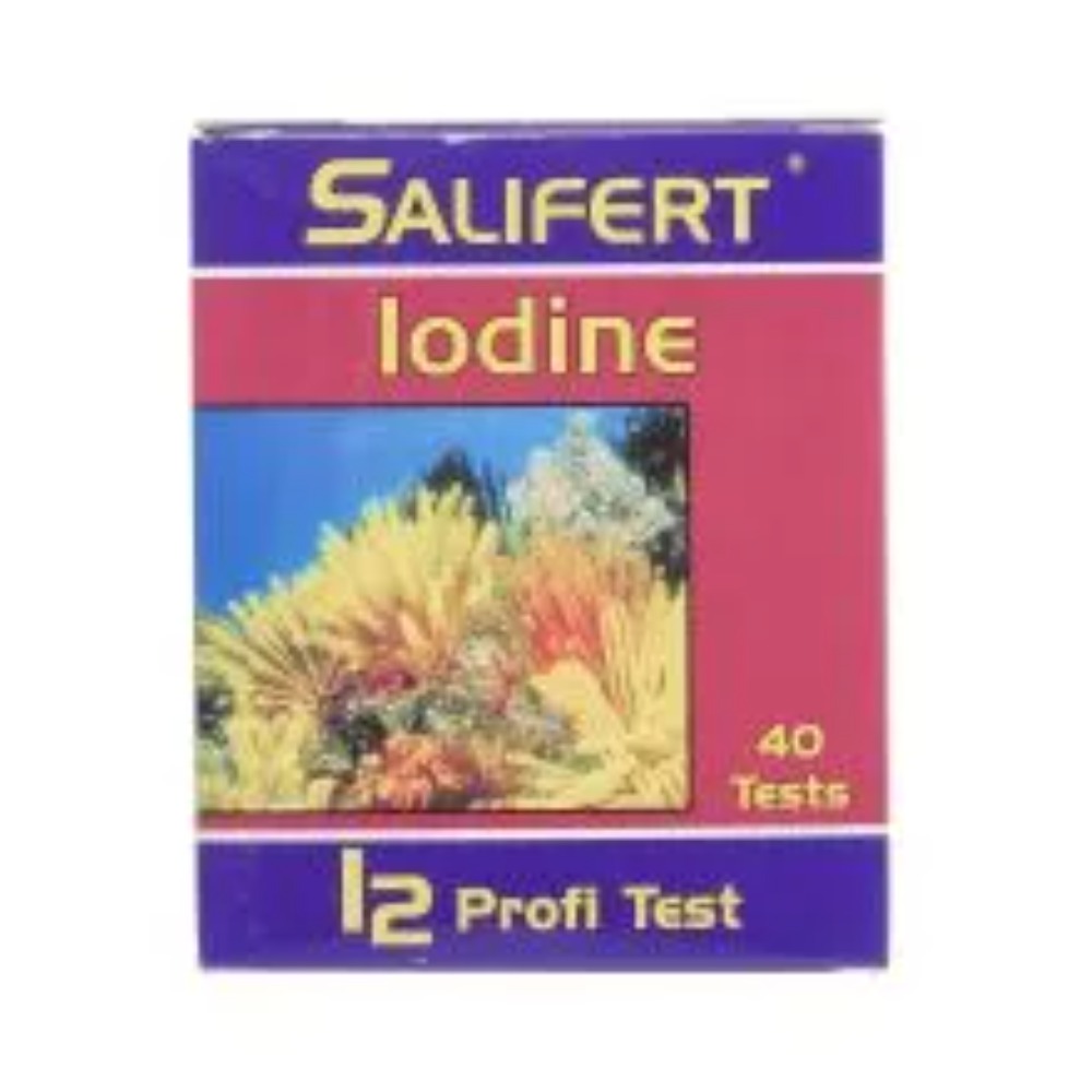 Salifert Iodine I2 Profi-Test  – обзор и цена Marine Aquarium Water Test Kit