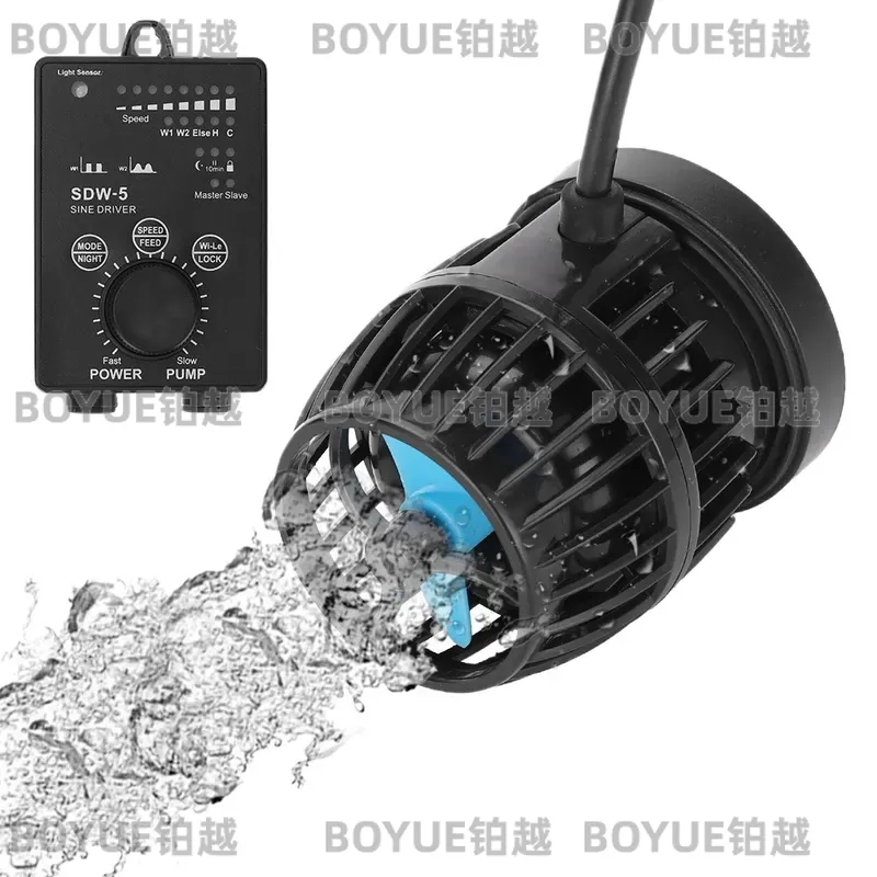 Бесшумный циркуляционный насос – обзор и цена Powerhead Wave Maker
