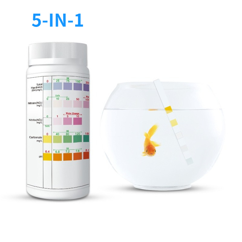 Тест-полоски 7 в 1 для аквариу – обзор и цена Marine Aquarium Water Test Kit