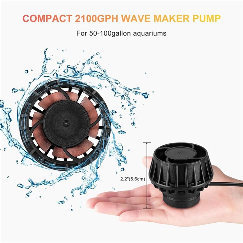 Мини-генератор волн ABMH-Aquar – обзор и цена Powerhead Wave Maker