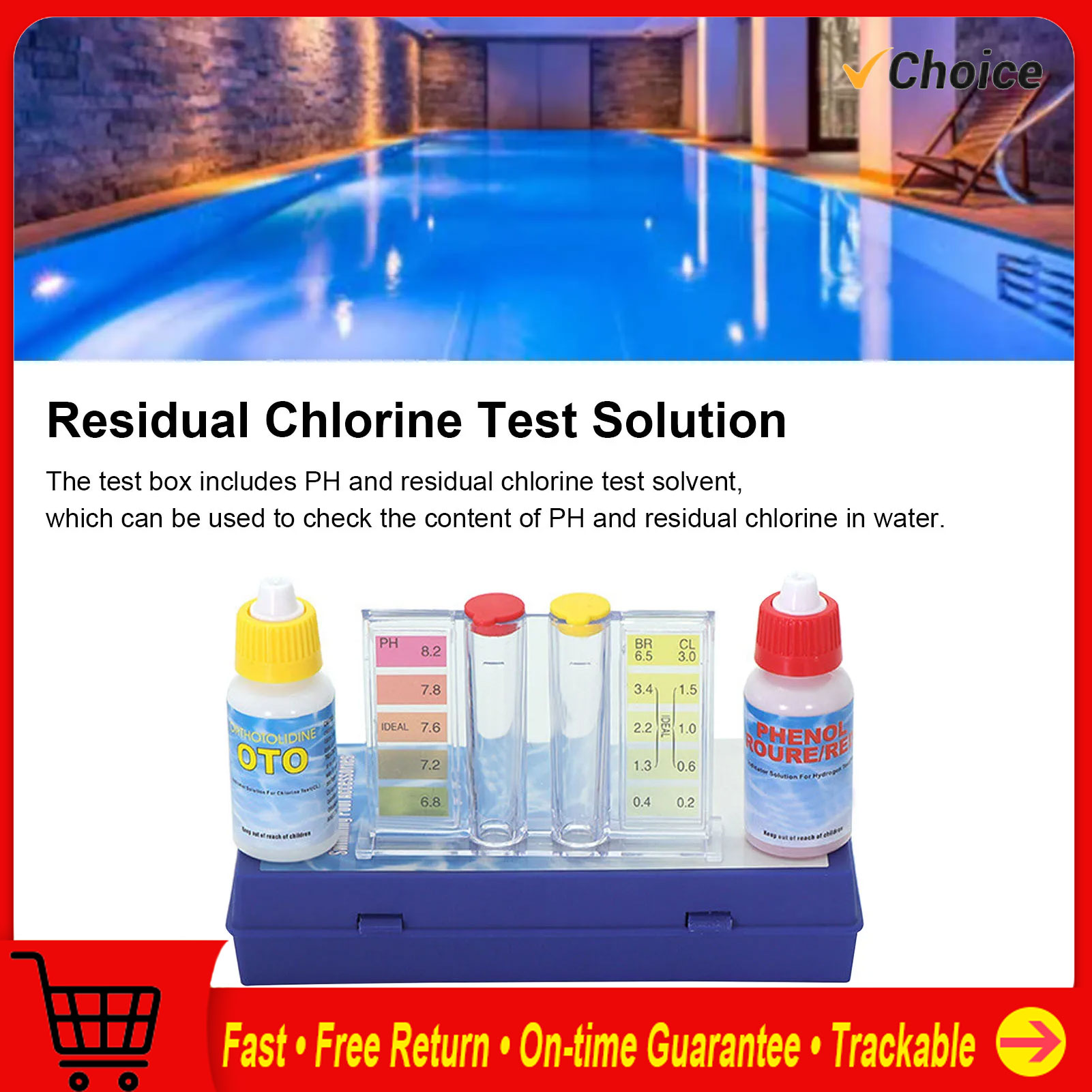 Раствор для проверки качества  – обзор и цена Marine Aquarium Water Test Kit