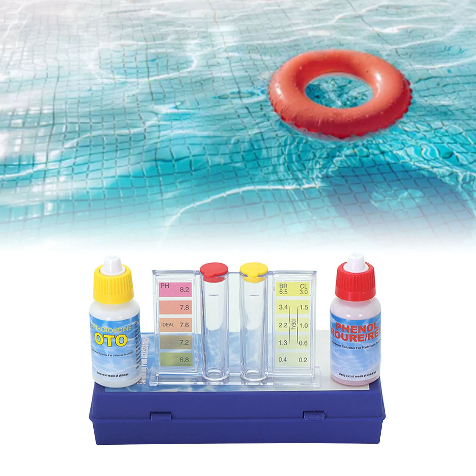 Раствор для проверки качества  – обзор и цена Marine Aquarium Water Test Kit