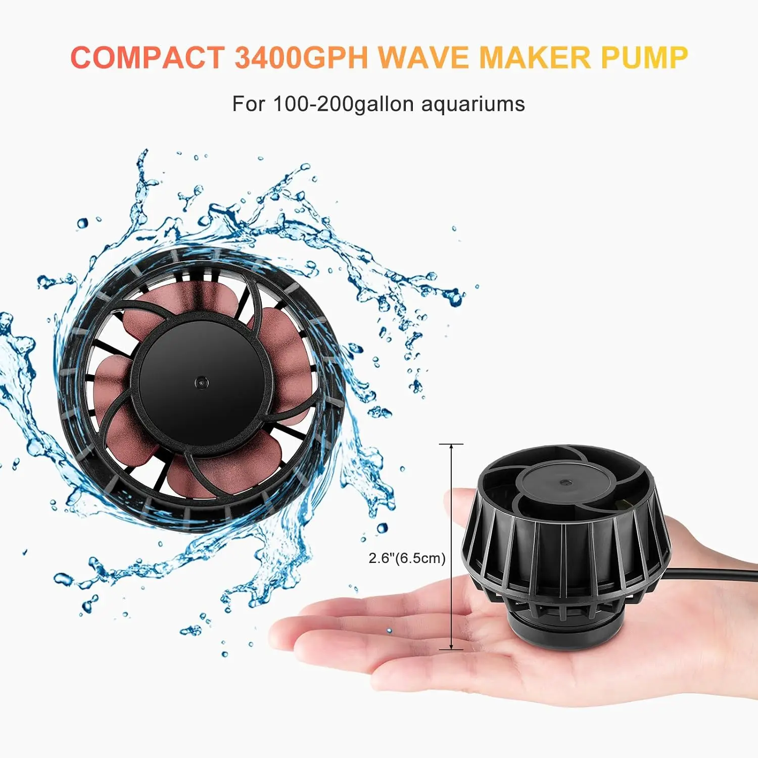 Аквариумный волногенератор 340 – обзор и цена Powerhead Wave Maker