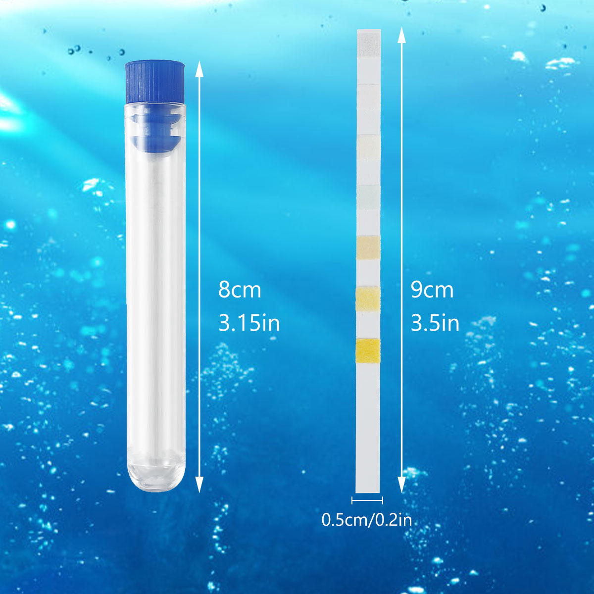100/200 шт. тест-полоски для а – обзор и цена Marine Aquarium Water Test Kit