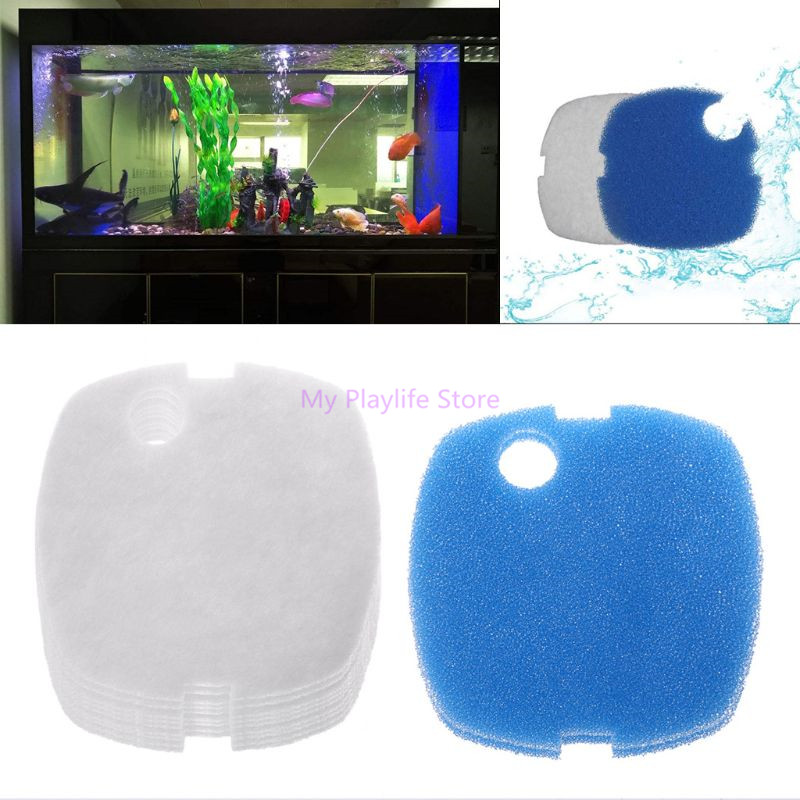 10 шт., губка для фильтров для – обзор и цена Aquarium Blue Marine Reef 60
